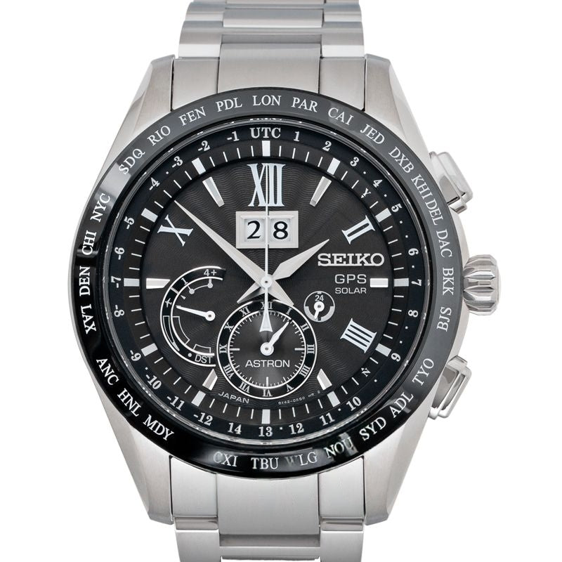 Astron 44.8 mm Black Dial in Titanium, Ceramic SBXB137