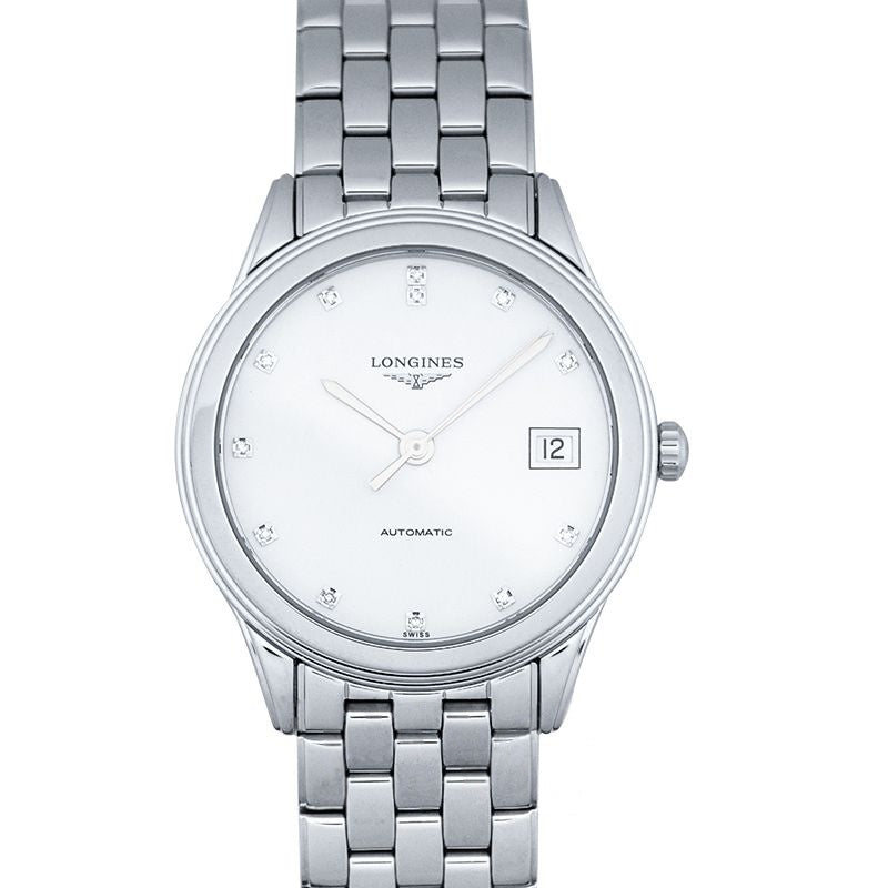 Flagship 35.6 mm White Dial in Stainless Steel L47744276