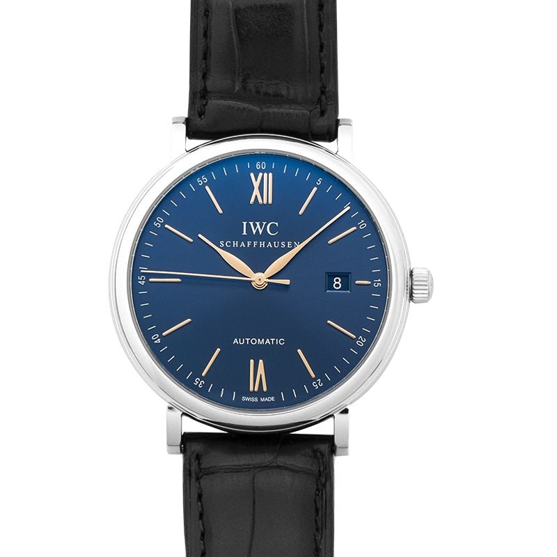 Portofino 40 mm Blue Dial in Stainless Steel IW356523