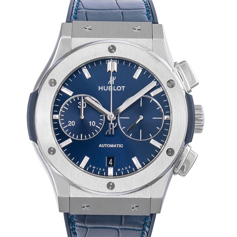 Classic Fusion 45 mm Blue Dial in Titanium 521.NX.7170.LR