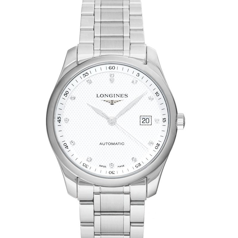 Montre Longines Master Collection - Cadran argenté « grain d'orge » de 40 mm en acier inoxydable L27934776