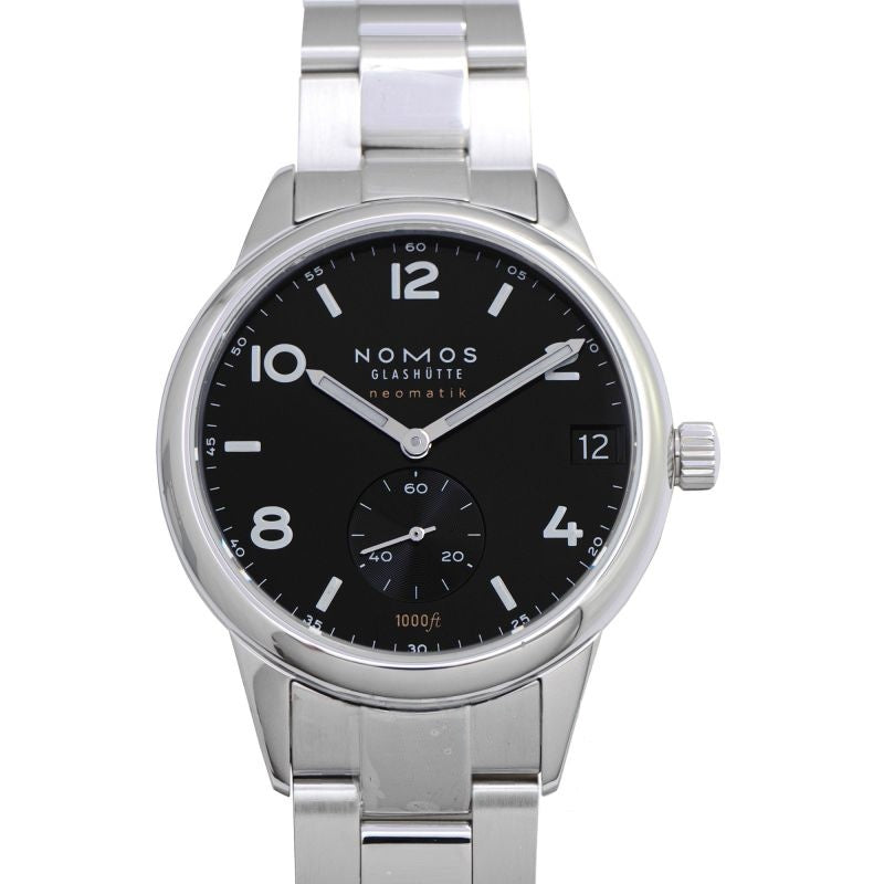 Club 42mm Black Dial in Stainless Steel 781