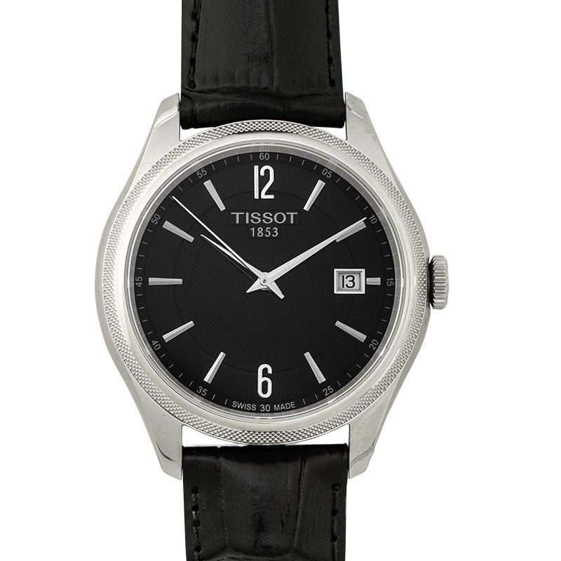 T-Classic 41 mm Black Dial in Stainless Steel T108.408.16.057.00