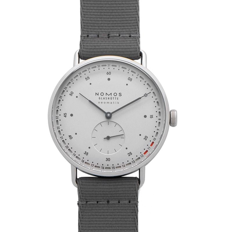 Metro 40.5mm Silver Dial in Stainless Steel 1165