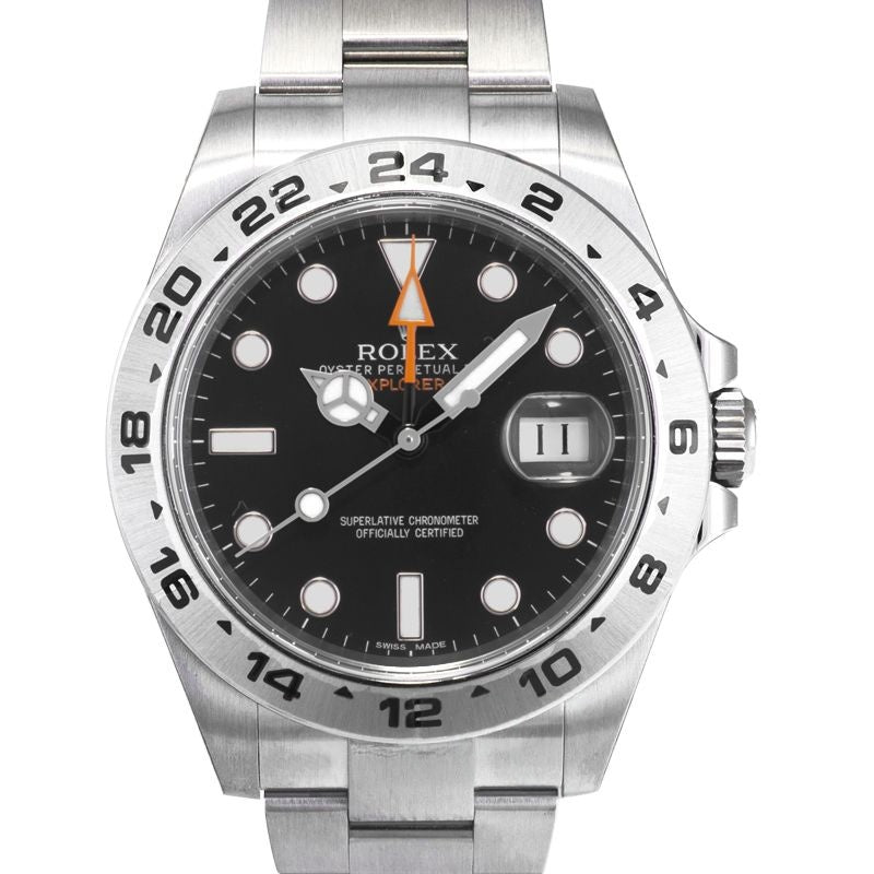 Explorer II 42 mm Black Dial in Stainless Steel 216570-0002