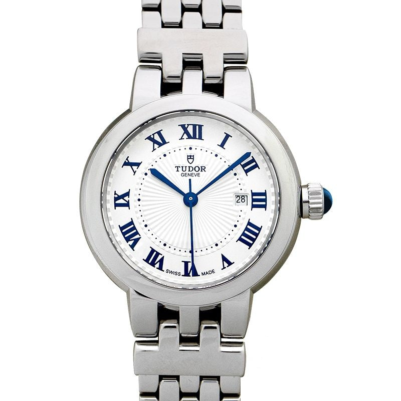 Clair De Rose 30 mm Silver Dial in steel case with polished finish 35500-0001