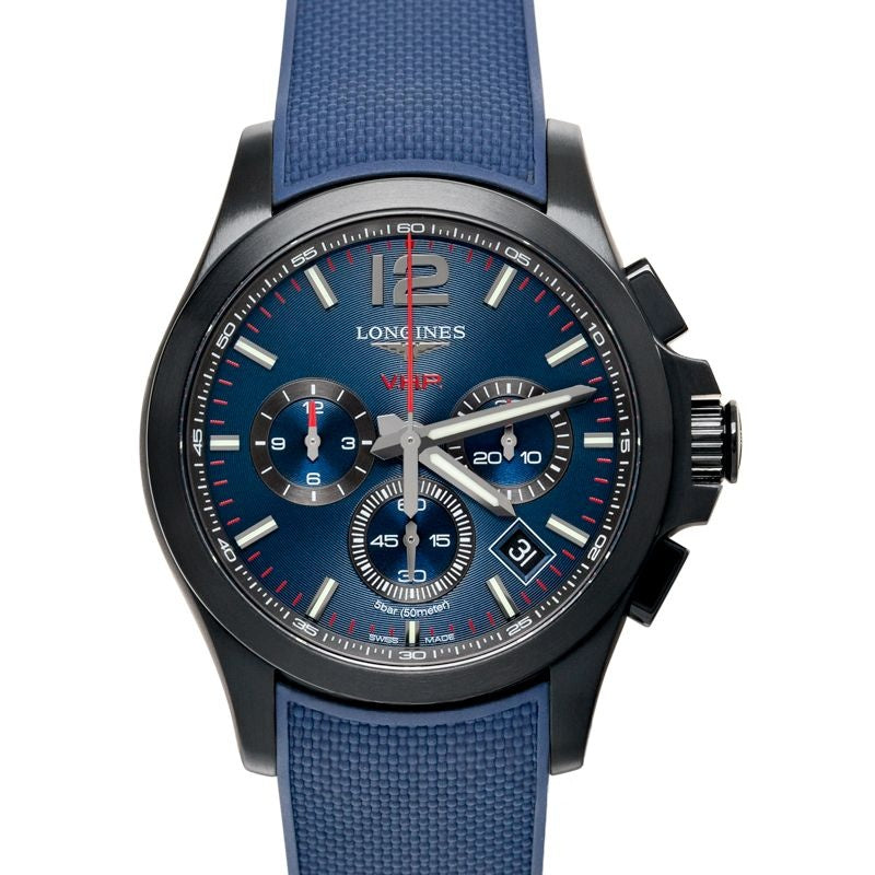 Longines Conquest 42 mm Blue Dial in Stainless Steel L37172969