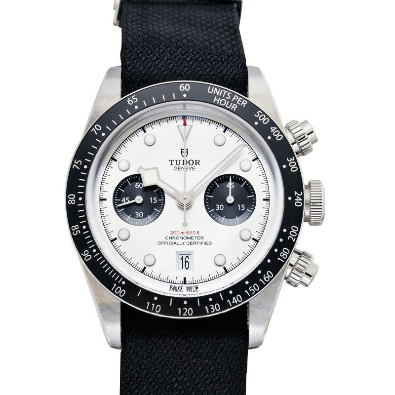 BLACK BAY 41 mm White Dial in Stainless Steel 79360N-0008