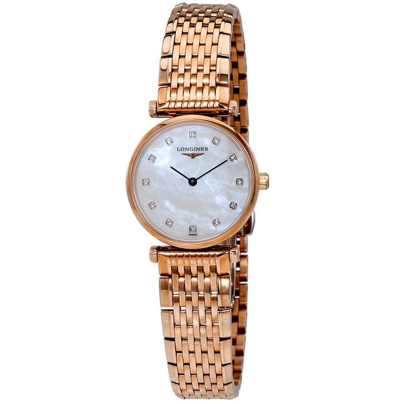 La Grande Classique 24 mm White Mother of Pearl Dial in Stainless Steel L42091978