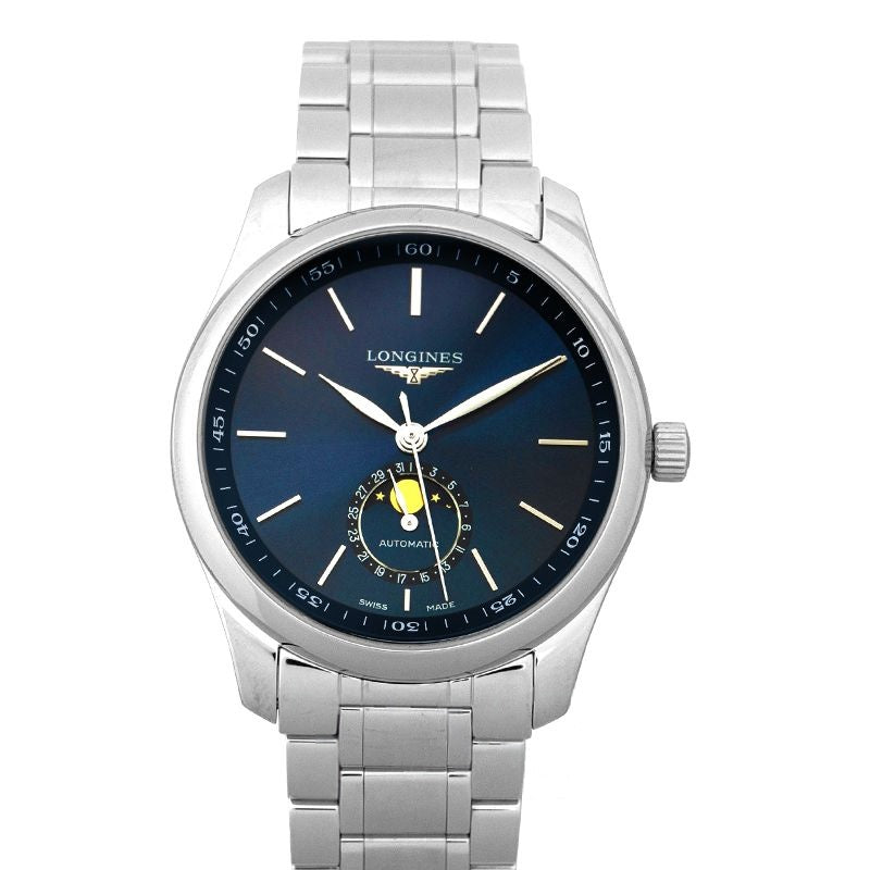 Montre Longines Master Collection 40 mm, cadran bleu, acier inoxydable L29094926