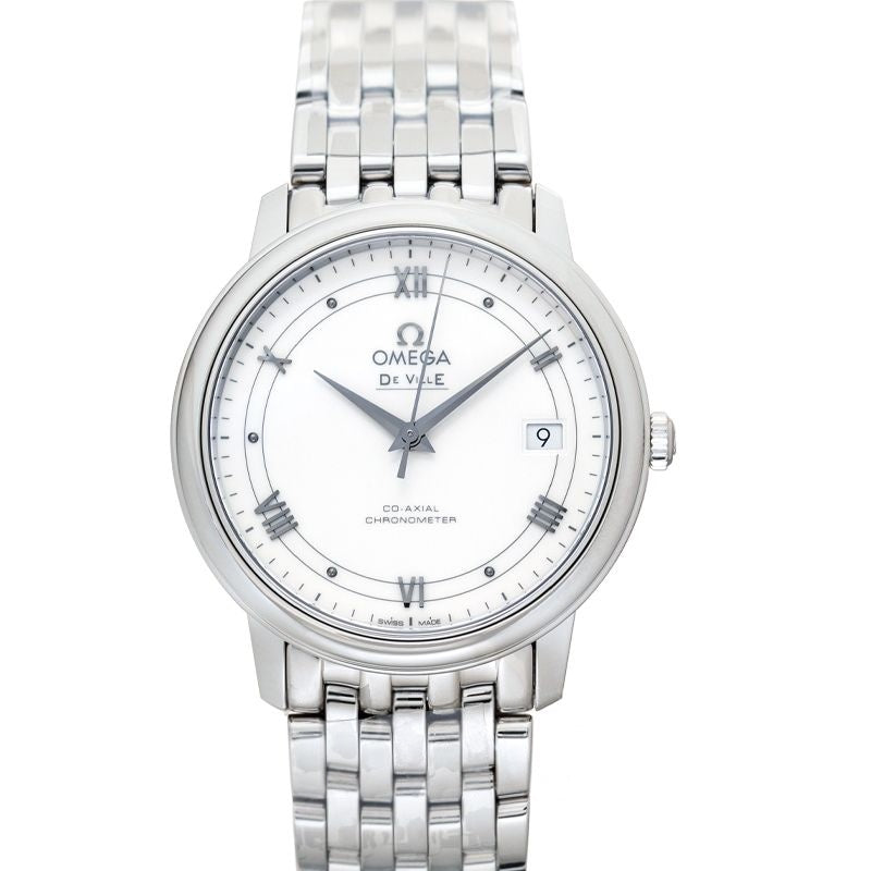 De Ville 36.8 mm White Dial in Stainless Steel 424.10.37.20.04.001