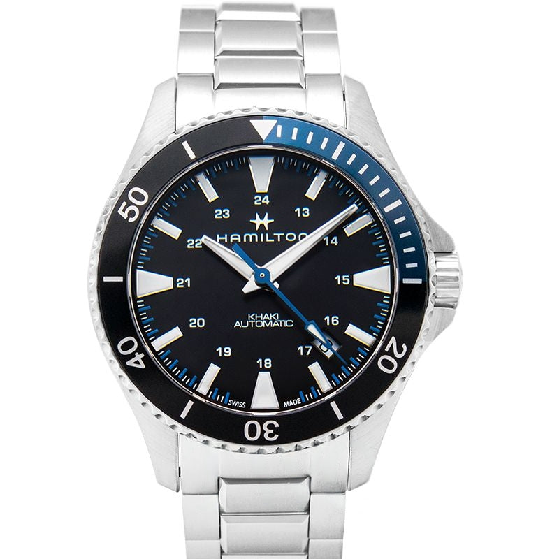 Khaki Navy 40 mm Black Dial in Stainless Steel H82315131