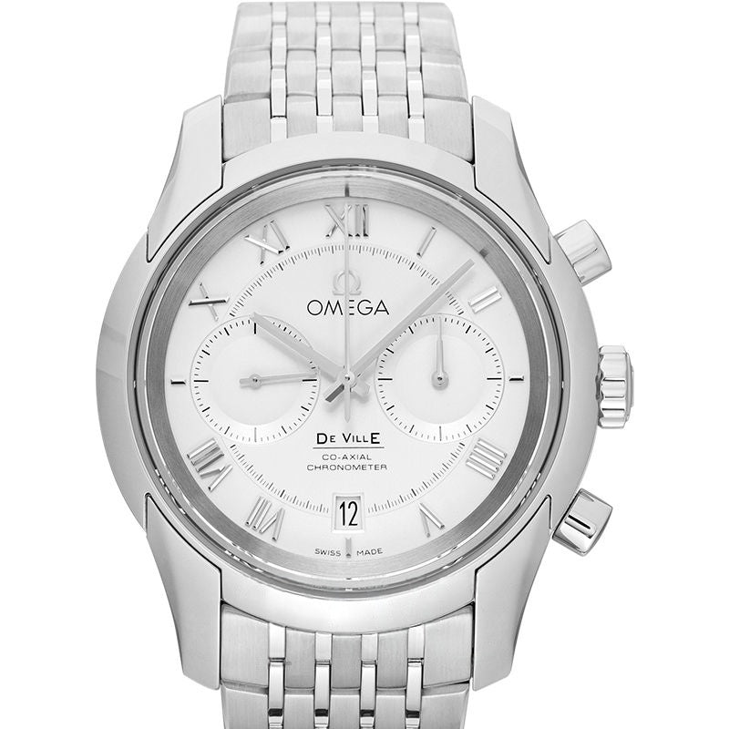 Montre De Ville 42 mm en acier inoxydable avec cadran argenté 431.10.42.51.02.001