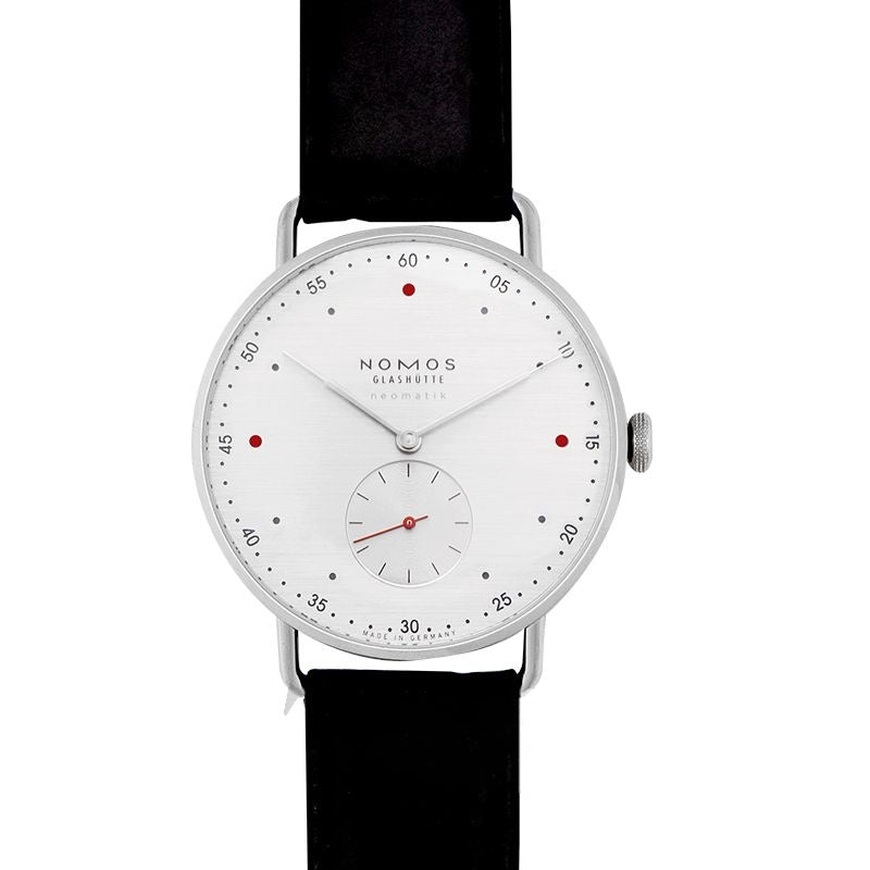 Metro 38.5mm Silver Dial in Stainless Steel 1114