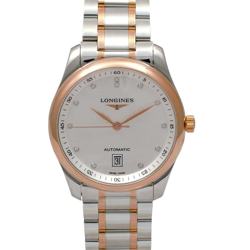 The Longines Master Collection 38.5mm White Dial in Rose Gold L26285977