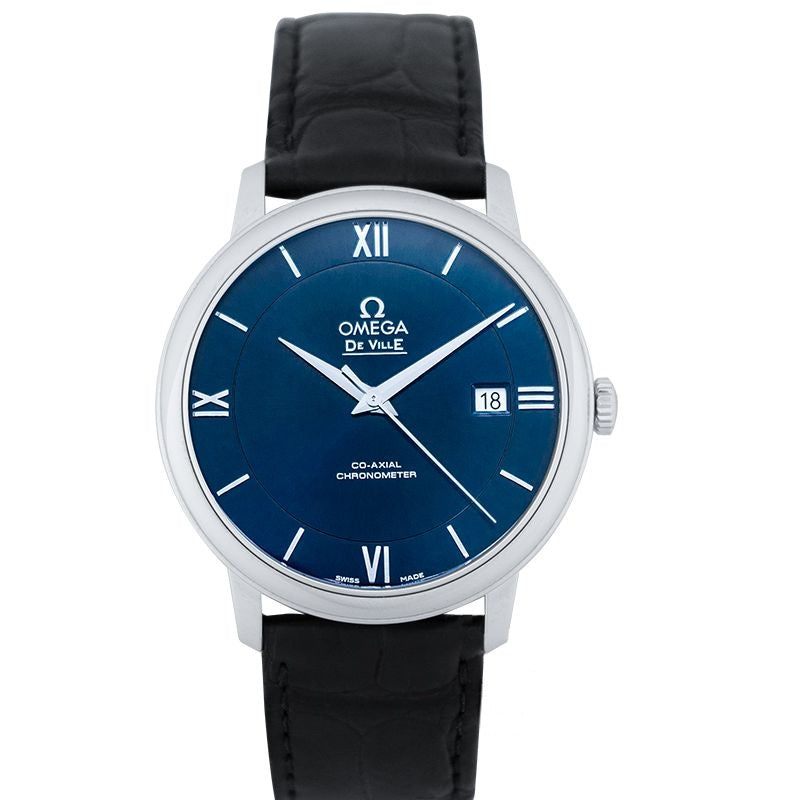 De Ville 39.5mm Blue Dial in Stainless Steel 424.13.40.20.03.001