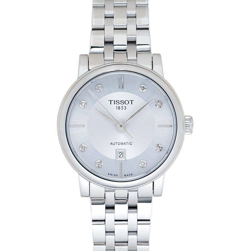 T-Classic 30 mm White Dial in Stainless Steel T122.207.11.036.00