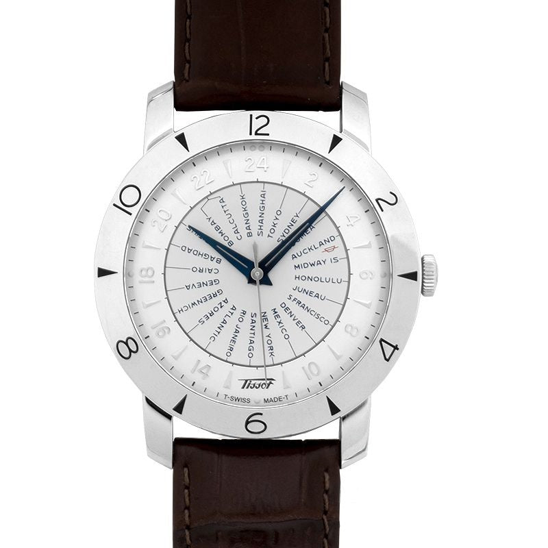 Tissot Heritage 43 mm Silver Dial in Stainless Steel T078.641.16.037.00
