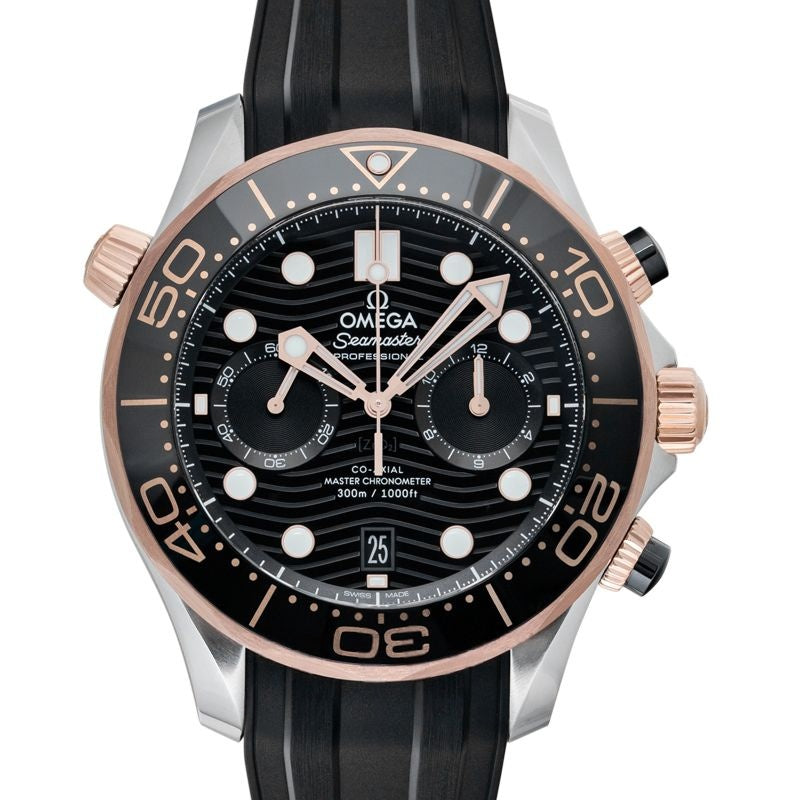 Seamaster 44mm Black Dial in Stainless Steel 210.22.44.51.01.001