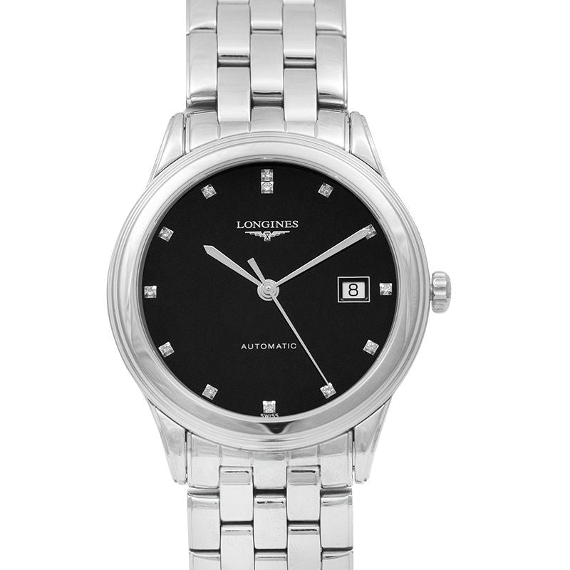Flagship 38.50 mm Black Dial in Stainless Steel L49744576