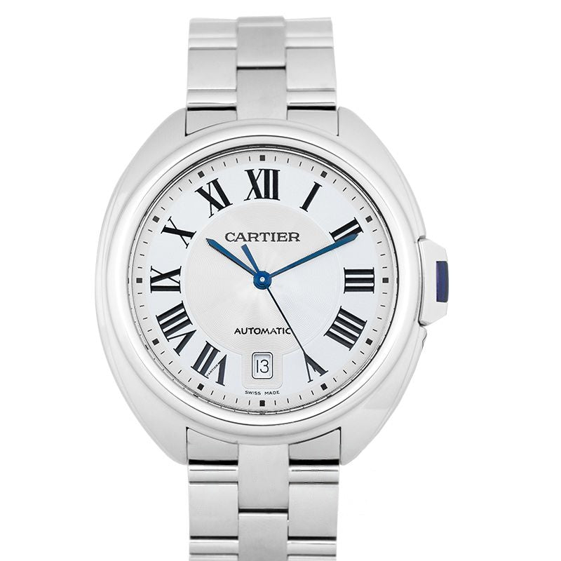Cl? de Cartier 40 mm Silver Dial in Stainless Steel WSCL0007