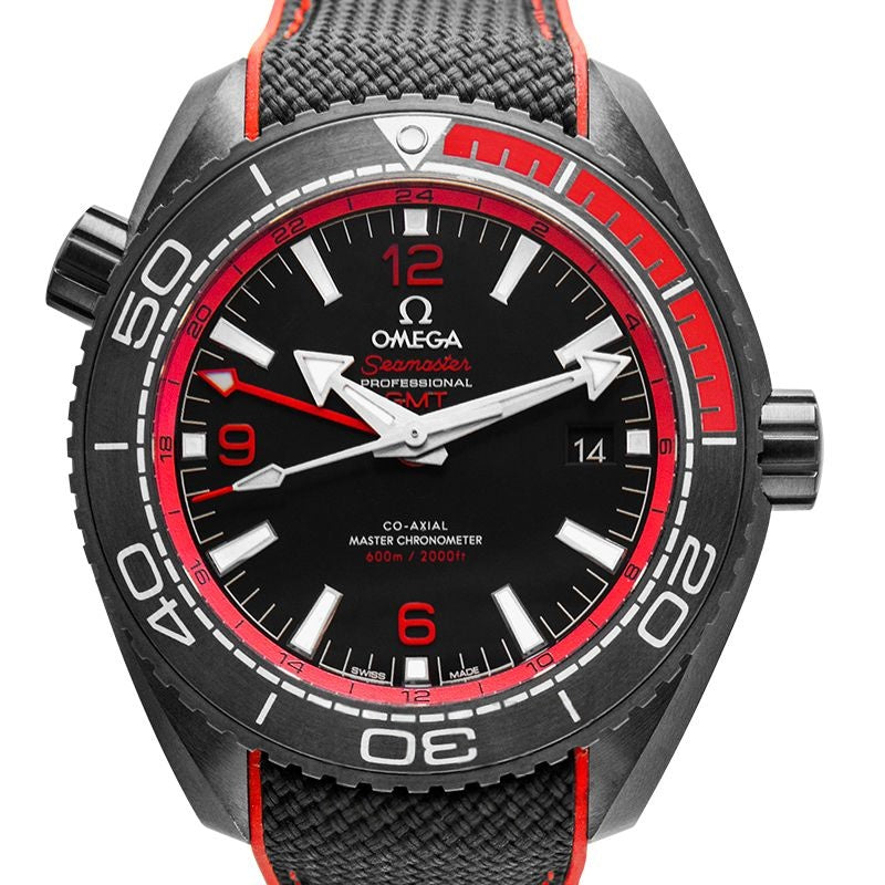 Seamaster 45.5 mm Black Dial in Ceramic 215.92.46.22.01.003