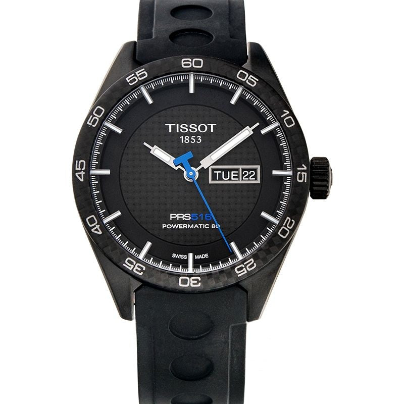 T-Sport 42 mm Black Dial in Stainless Steel T100.430.37.201.00