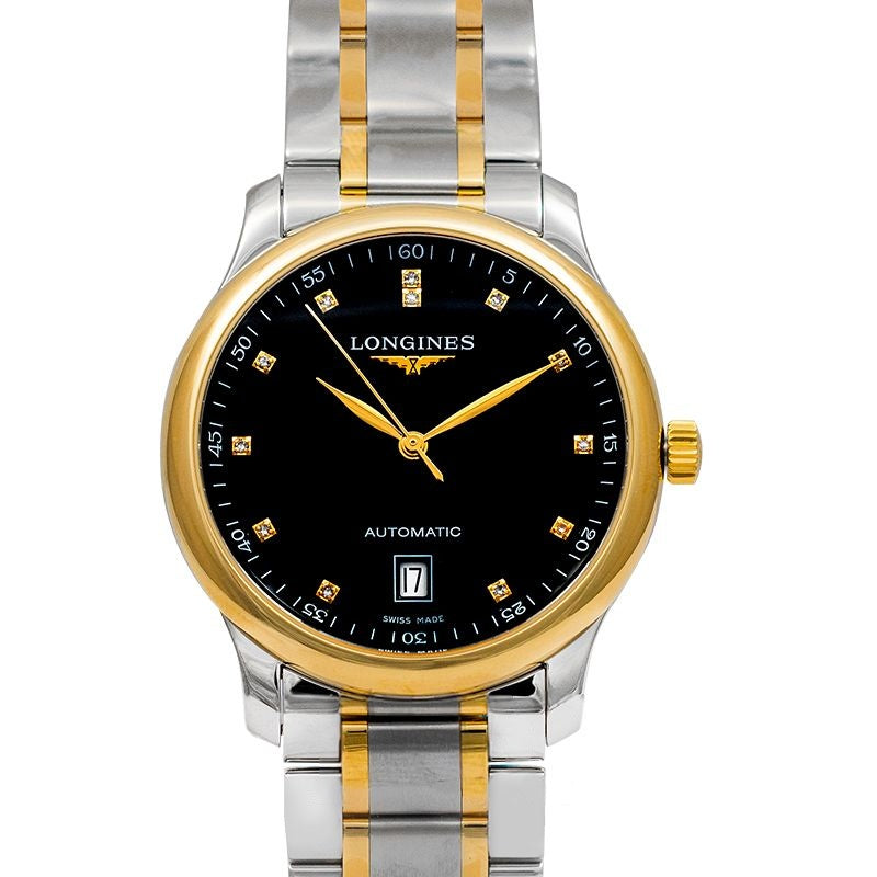 The Longines Master Collection 38.5mm Black Dial in Stainless Steel L26285577