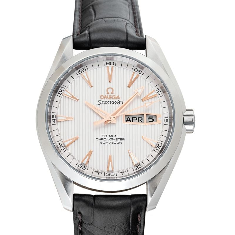 Seamaster 43 mm Cadran argenté en acier inoxydable 231.13.43.22.02.002