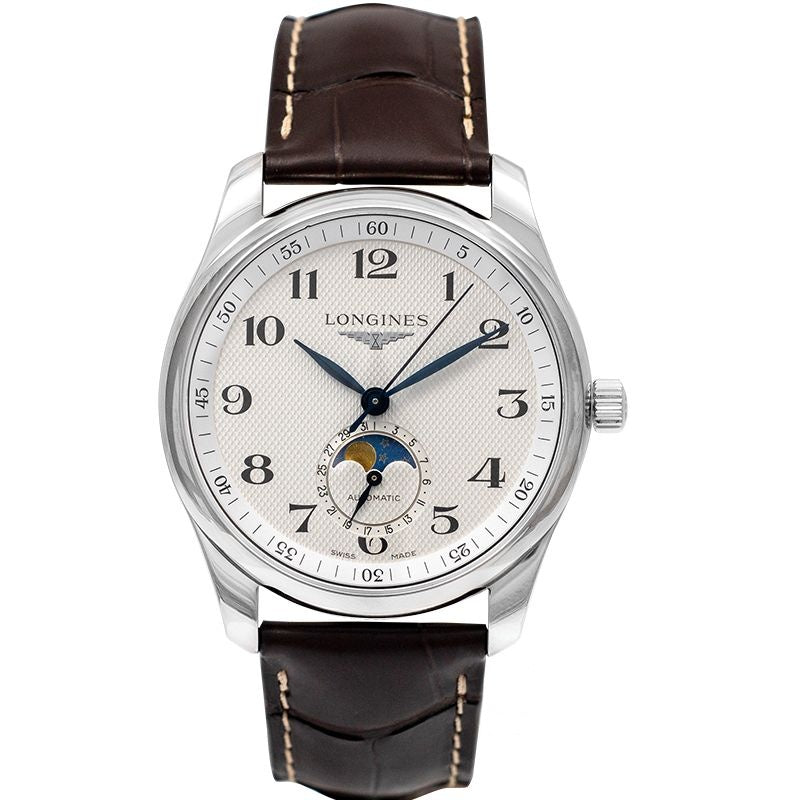 Montre Longines Master Collection 40 mm, cadran blanc, acier inoxydable L29094783