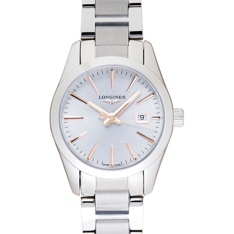 Conquest Classic 29.5mm Silver Dial in Stainless Steel L22864726