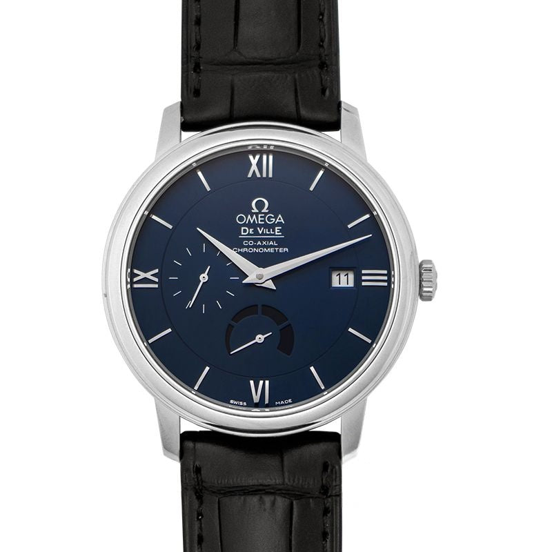 De Ville 39.5 mm Blue Dial in Stainless Steel 424.13.40.21.03.001