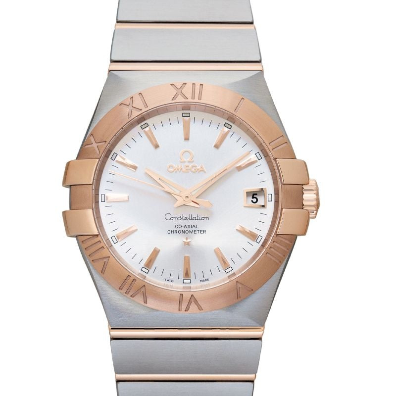 Constellation 35 mm Silver Dial in Stainless Steel 123.20.35.20.02.001