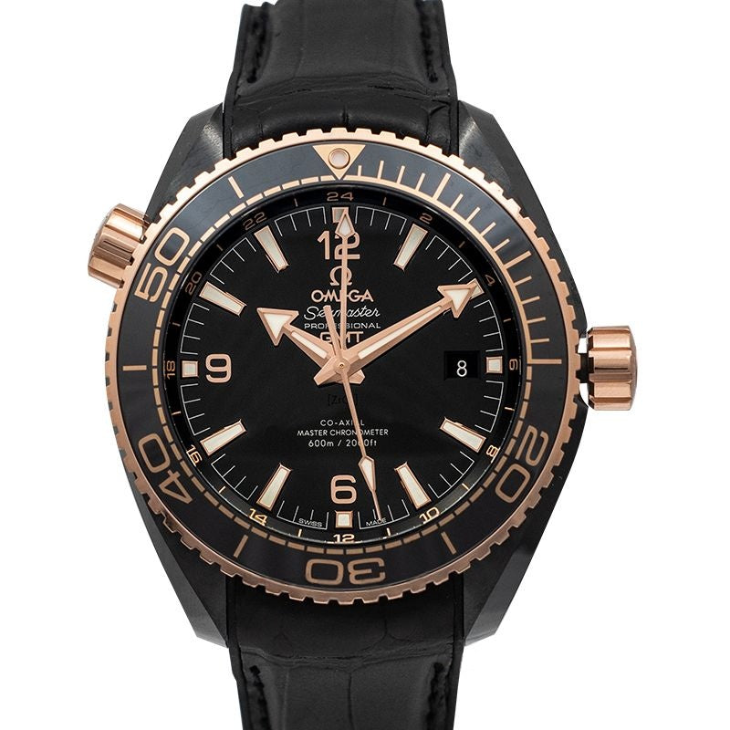 Seamaster 45.5 mm Black Dial in Black ceramic 215.63.46.22.01.001