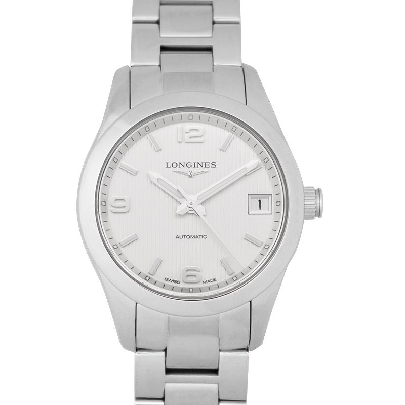 Conquest Classic 34 mm Silver Dial in Stainless Steel L23854766