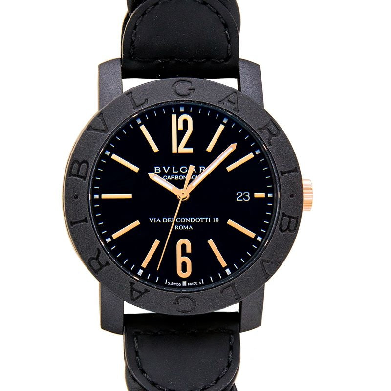 Bvlgari Bvlgari 40 mm Black Dial in Carbon 102632