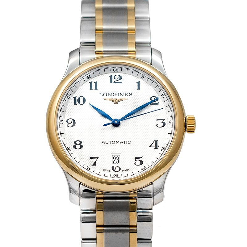 Montre Longines Master Collection 38,5 mm, cadran blanc, acier inoxydable L26285787
