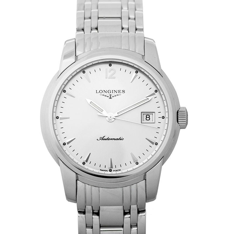 Montre Longines Saint-Imier 38 mm en acier inoxydable avec cadran argenté L27634726