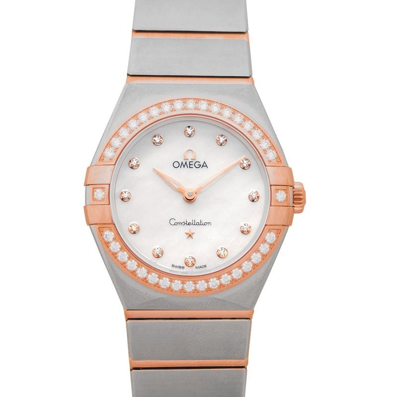 Constellation 28 mm Mother Of Pearl Dial in Stainless Steel 131.25.28.60.55.001