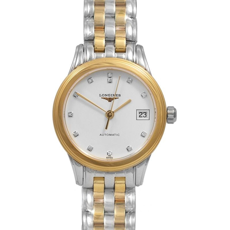 Flagship 26 mm White Dial in Stainless Steel L42743277