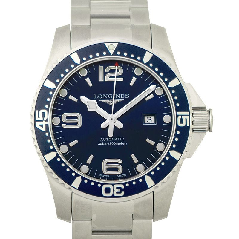 HydroConquest 44mm Blue Dial in Stainless Steel L38414966