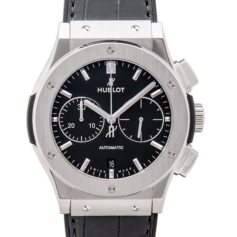 Classic Fusion 45 mm Black Dial in Titanium 521.NX.1171.LR