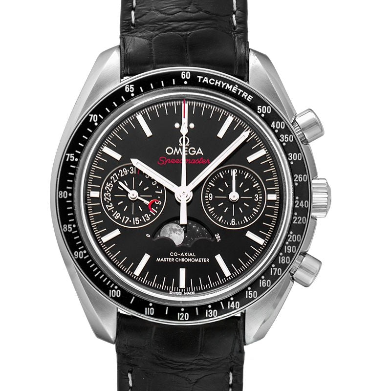 Speedmaster 44.25 mm Black Dial in Stainless Steel 304.33.44.52.01.001