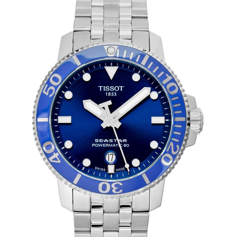 T-Sport 43 mm Blue Dial in Stainless Steel T120.407.11.041.00