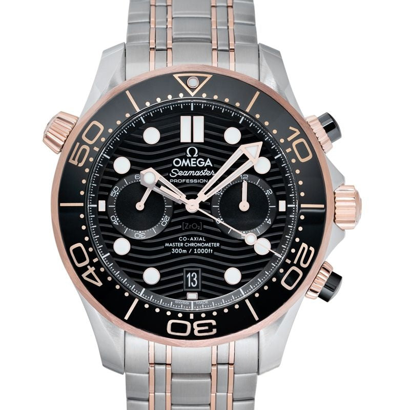Seamaster 44mm Black Dial in Stainless Steel 210.20.44.51.01.001