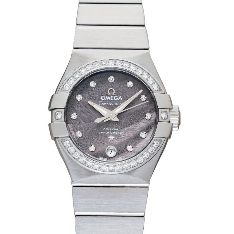 Constellation 27 mm Grey Dial in Stainless Steel 123.15.27.20.56.001
