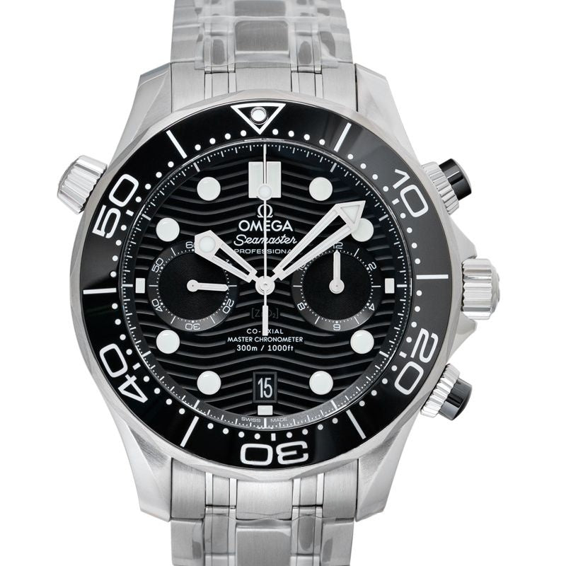 Seamaster 44 mm Black Dial in Stainless Steel 210.30.44.51.01.001