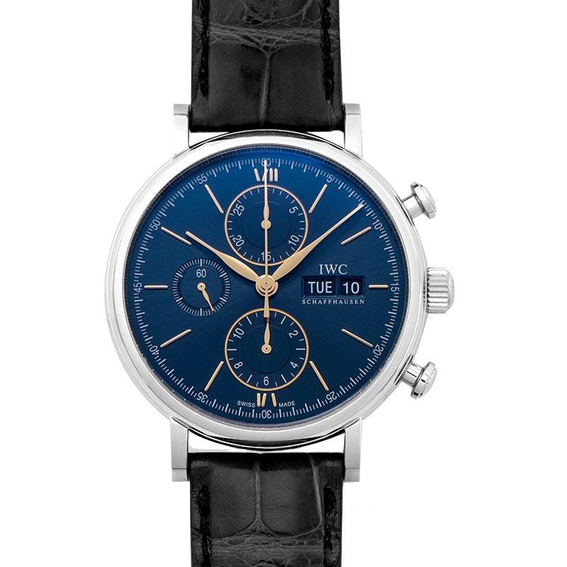Portofino 42 mm Blue Dial in Stainless Steel IW391036