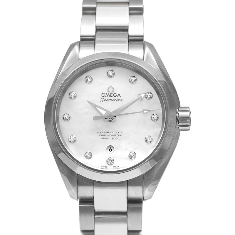 Seamaster 34mm White Dial in Stainless Steel 231.10.34.20.55.002