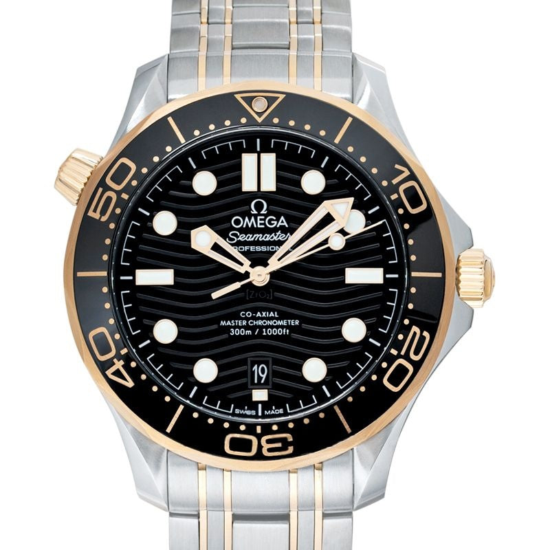 Seamaster 42 mm Black Dial in Stainless Steel 210.20.42.20.01.002